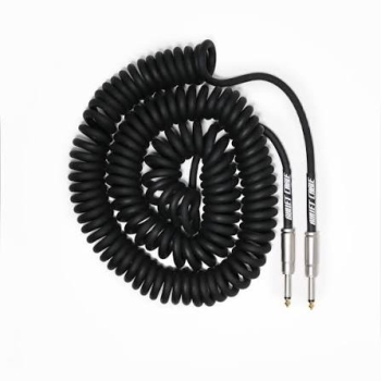 Bullet Cable - Classic Coil Cable 6m Black