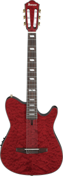IBANEZ FRH Nylon String Guitar 6-String - Wine Red Low Gloss FRH20QMN-WRL
