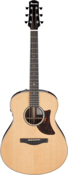 IBANEZ Advanced Acoustic, Platinum Collection Acoustic Guitar 6-String - Natural High Gloss AAM780E-NT