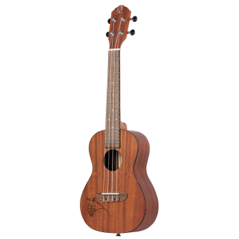 ORTEGA Bonfire Series Concert Ukulele 4 String Lefty - Sapele Natural RU5MM-L