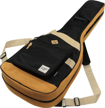 IBANEZ POWERPAD Designer Collection Gig Bag for Electric Guitar, Double Bag - Black IGB2541-BK