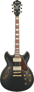 IBANEZ Artcore AS Hollow Body Guitar 6-String - Black Flat AS73G-BKF