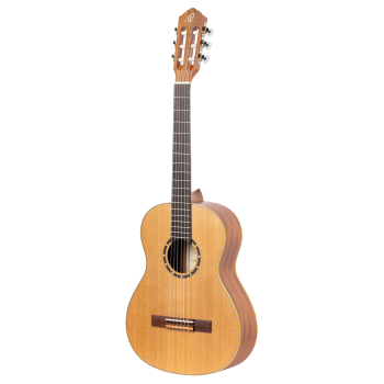ORTEGA Family Series 3/4 Classical Guitar 6 String Lefty - Cedar / Mahogany Natural + Gigbag R122L-3/4