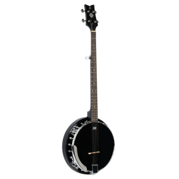 ORTEGA Raven Series Banjo 5 String - Mahogany Black + Bag OBJ250-SBK