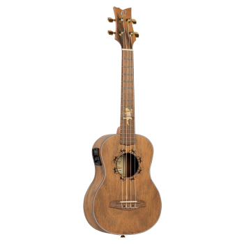 ORTEGA Lizard Series Tenor Ukulele 4 String - Paldao Natural + Bag LIZARD-TE-GB