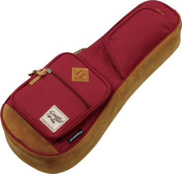 IBANEZ POWERPAD® Designer Collection Gig Bag for Soprano Style Ukulele - Wine Red IUBS541-WR