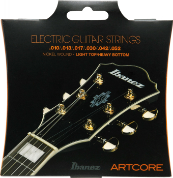 IBANEZ String Set for 6 String Artcore E-Guitar - Light Top/Heavy Bottom IEGS62