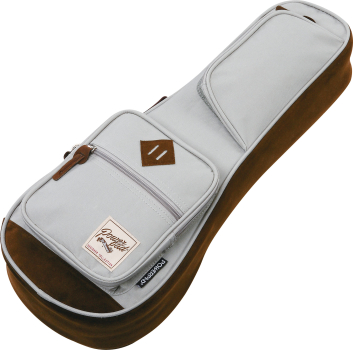 IBANEZ POWERPAD® Designer Collection Gig Bag for Soprano Style Ukulele - Gray IUBS541-GY
