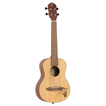 ORTEGA Bonfire Series Tenor Ukulele 4 String - Spruce/Sapele Natural RU5-TE