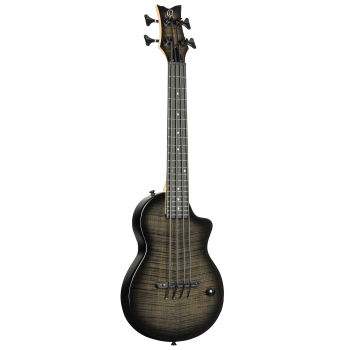 ORTEGA Neo Series Ukulele Bass 4-String - Transparent Grey Burst + Bag NEO-BS-TGB