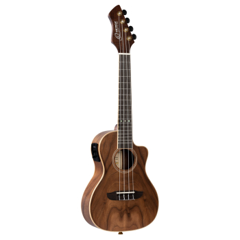 ORTEGA Horizon Series Concert Preamp Ukulele 4 String - Walnut Natural + Bag RUWN-CE