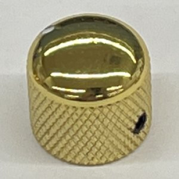 IBANEZ Control Knob Metal round head, large, Gold Screw lock, with indicator 4KBDLSW-GD