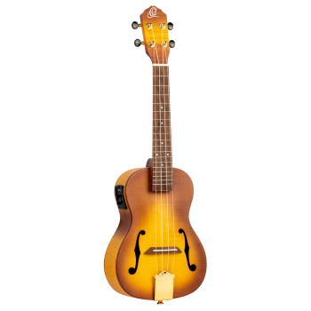 ORTEGA Custom Built Series Concert Ukulele 4 String - Honey Sunburst + Bag RUSL-HSB