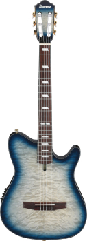 IBANEZ FRH Nylon String Guitar 6-String - Cosmic Blue Starburst Low Gloss FRH20QMN-CTL