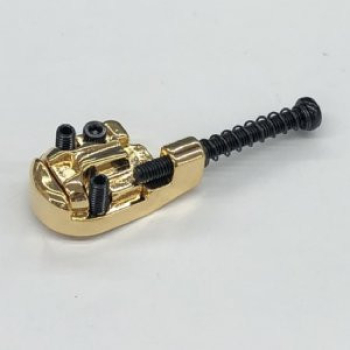 IBANEZ Mono Rail V Bridge with Srew and Spring - gold 2BBMR504-GD