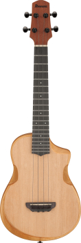 IBANEZ AU Tenor Ukulele - Open Pore Natural + Gig Bag AUT10-OPN