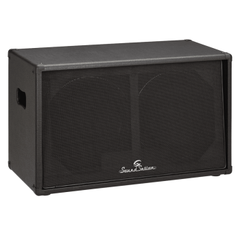 Soundsation 2x12 Guitar Cabinet Black