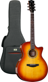 SOLID TOP SERIES - F2S GRAND AUDITORIUM CHERRY BURST