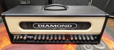 Diamond Spitfire II Head / Point to Point hand wired / 100W / Black/Creme.