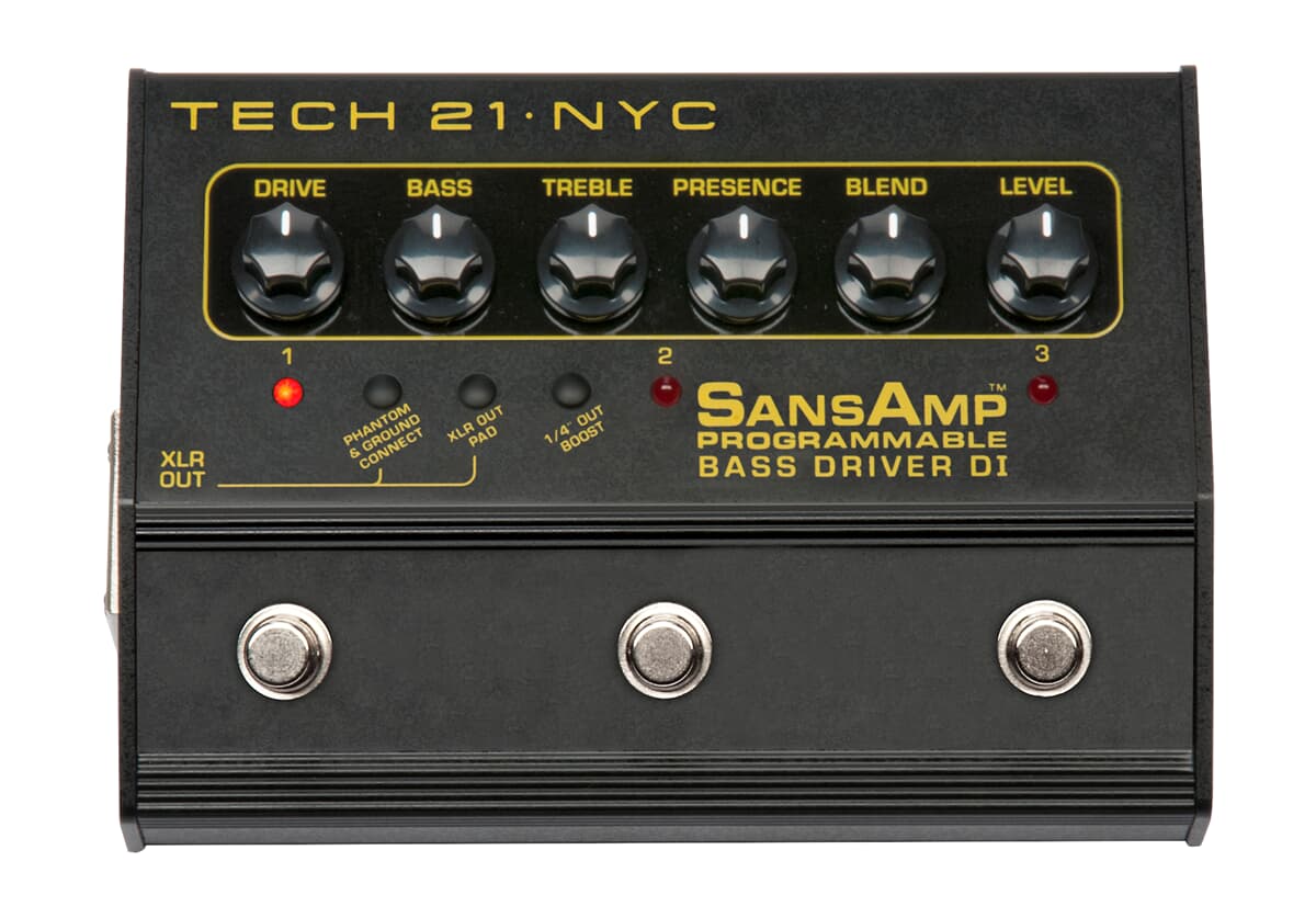 【サンズアンプ】SANSAMP PROGRAMMABLE BASS DRIVER