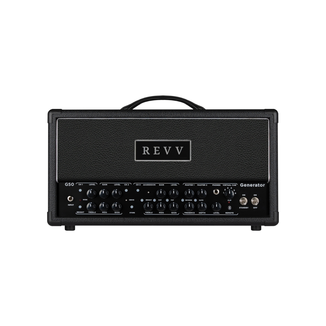 Revv G50 50-watt Tube Head – Black