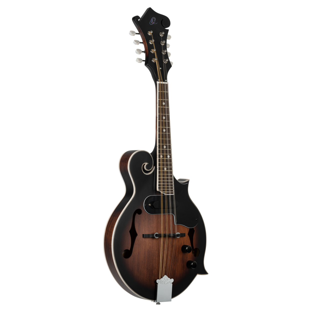 ORTEGA Americana Series F-Style Mandolin 8 String - Spruce / Maple Satin Whiskey Burst RMFE30-WB