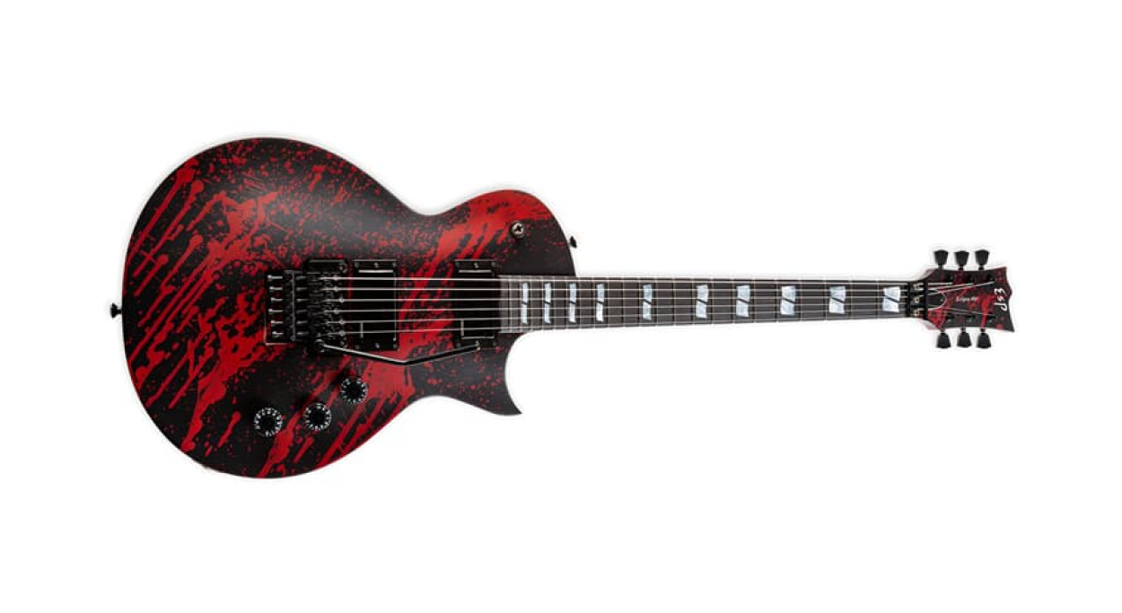 ESP USA ECLIPSE FR SC FSH BH BLOOD SPLATTER