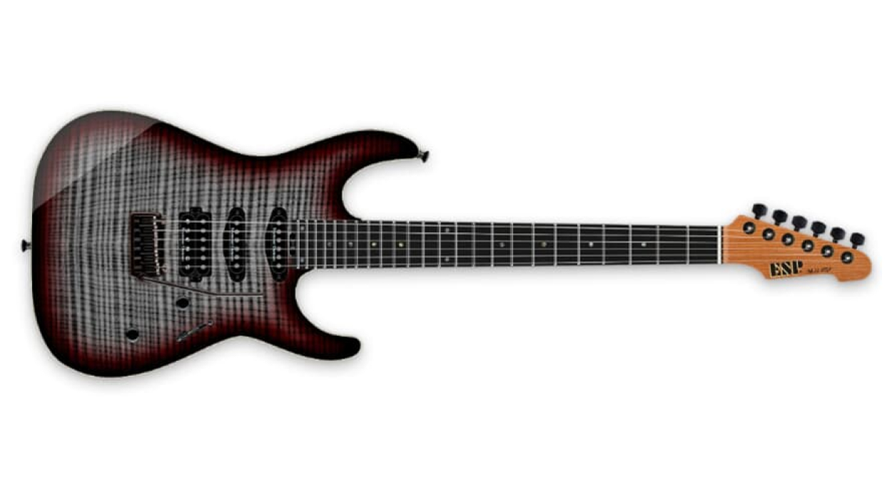 ESP USA M-III GT FM SD BH BLOOD MOON