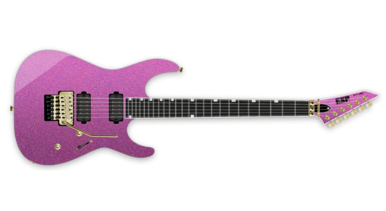 ESP USA M-II NTB FR SC SD GH DISCO PINK SPARKLE