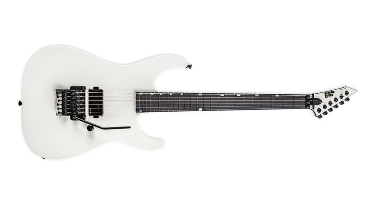 ESP USA M-I NTB FR BONEWHITE FISHMAN