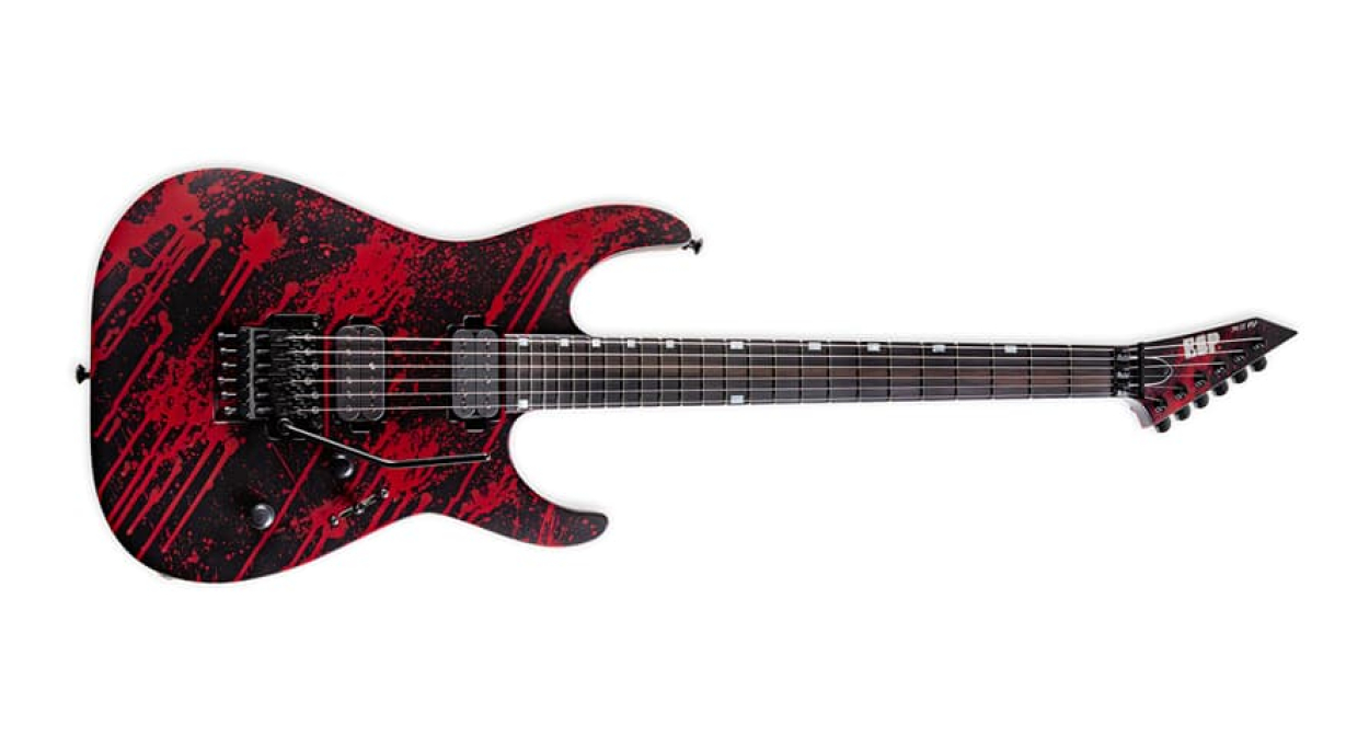 ESP USA M-II NTB FR SC SD BH BLOOD SPLATTER
