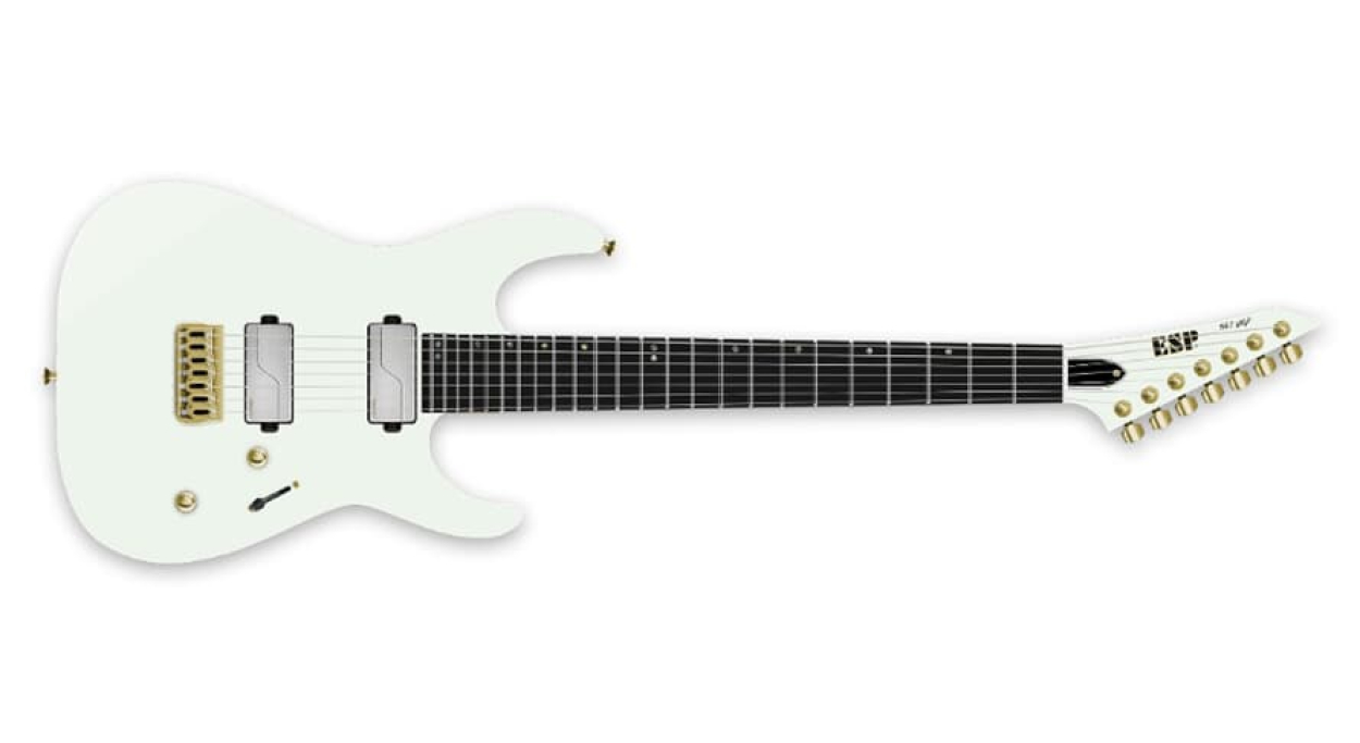 ESP USA M7B HT BONE WHITE GH FL