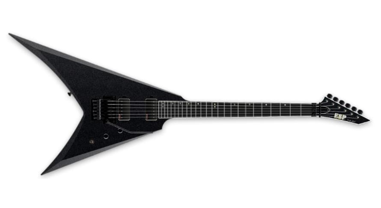ESP USA V-II FR SAPPHIRE BLACK METALLIC BH EMG GLOSS