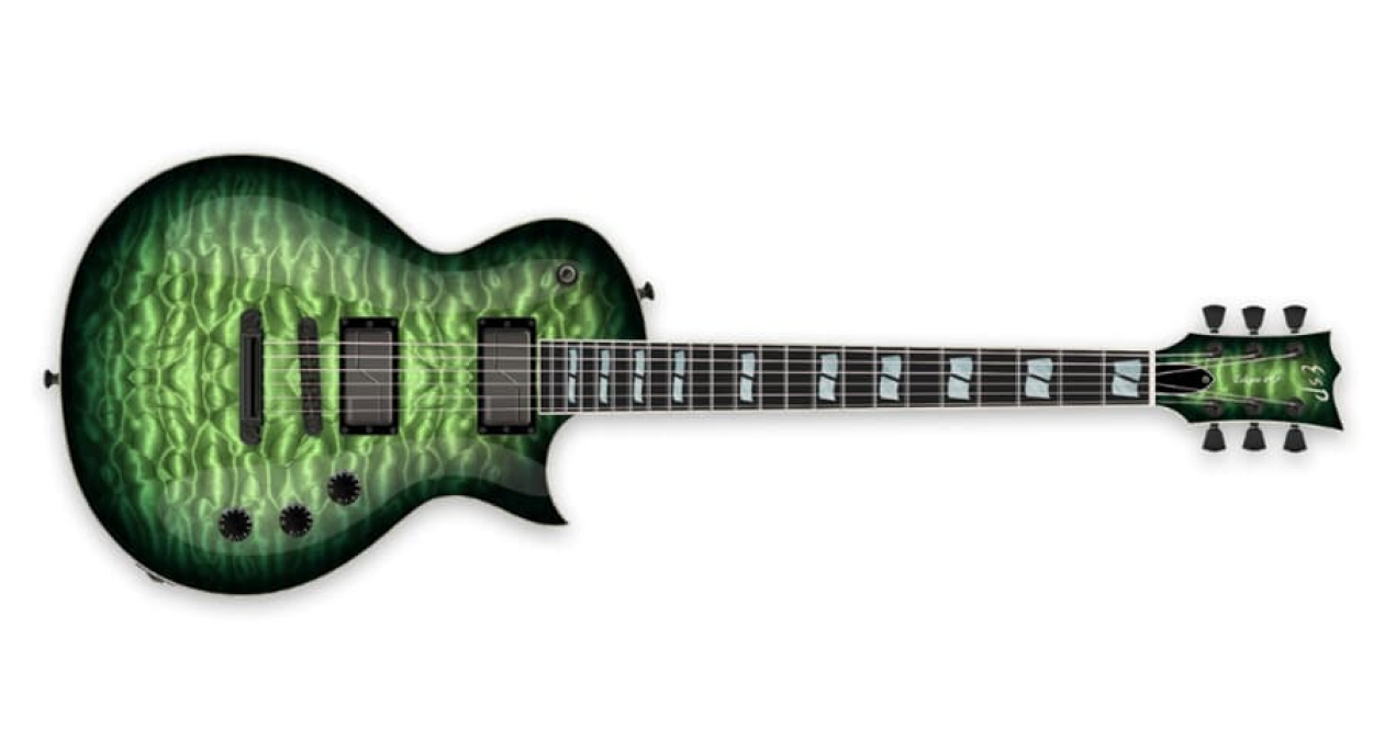 ESP USA ECLIPSE QM FL BH DARK LIME SB