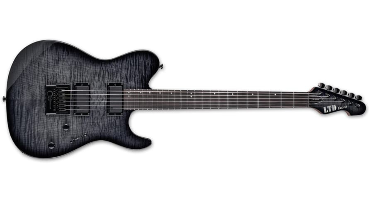 LTD TH-1000 EVERTUNE SEE THRU BLACK SUNBUSRT