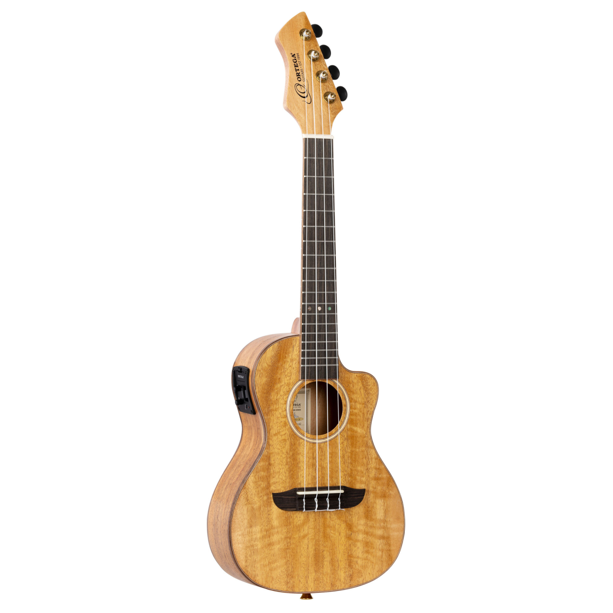 ORTEGA Horizon Series Concert Preamp Ukulele 4 String - Mango Natural + Bag RUMG-CE