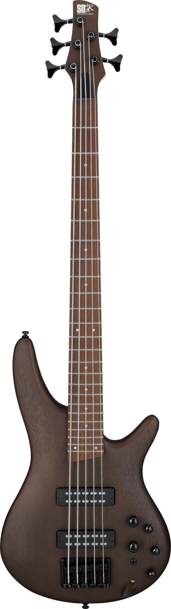 IBANEZ SR Electric Bass 5-String - Walnut Flat SR305EB-WNF