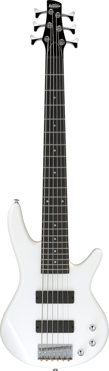 IBANEZ GIO SR Electric Bass 6-String - Pearl White GSR186-PW