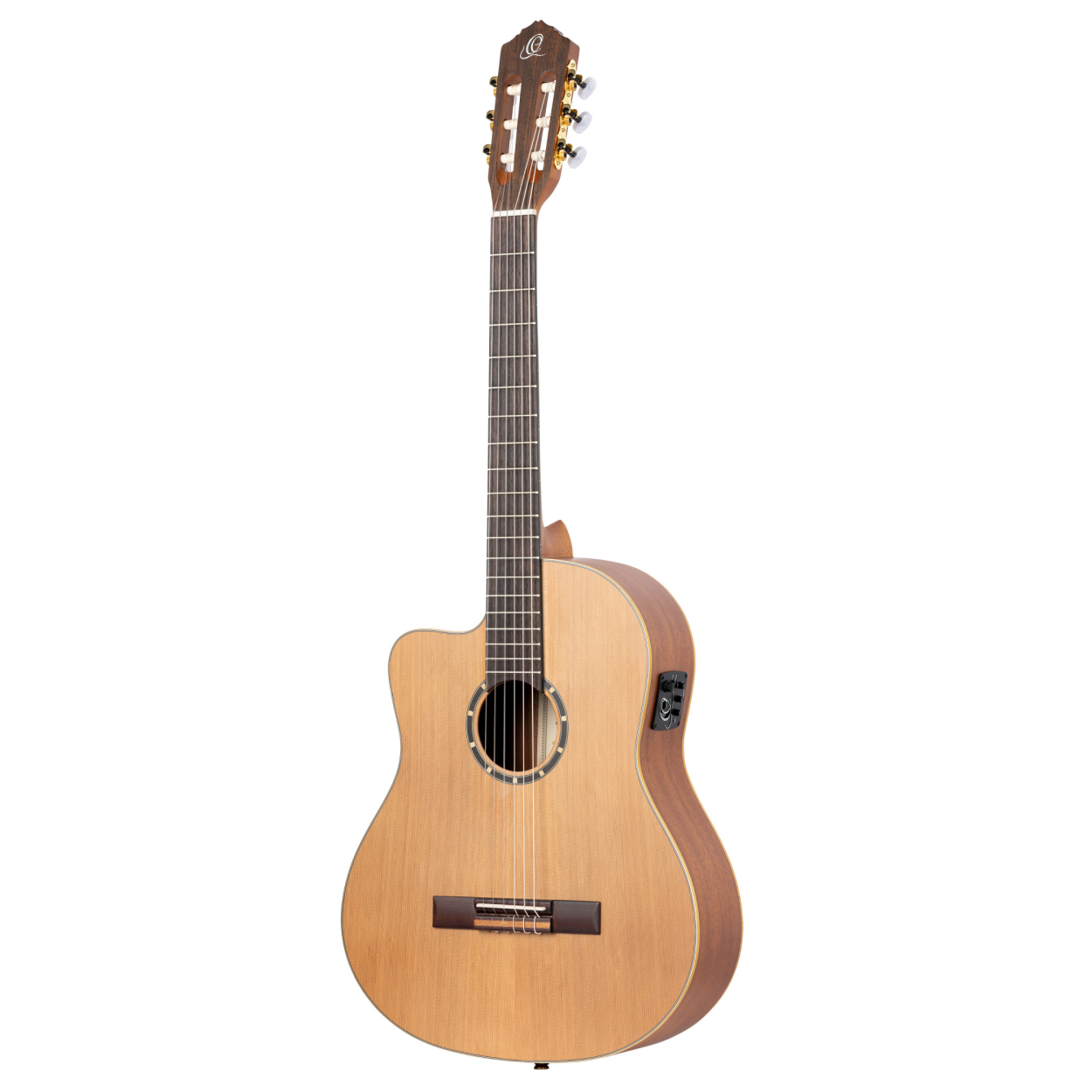 ORTEGA Family Series Pro 4/4 Classical Slim Neck Guitar 6 String Lefty - Solid Cedar / Mahogany Natural + Gig Bag RCE131SN-L