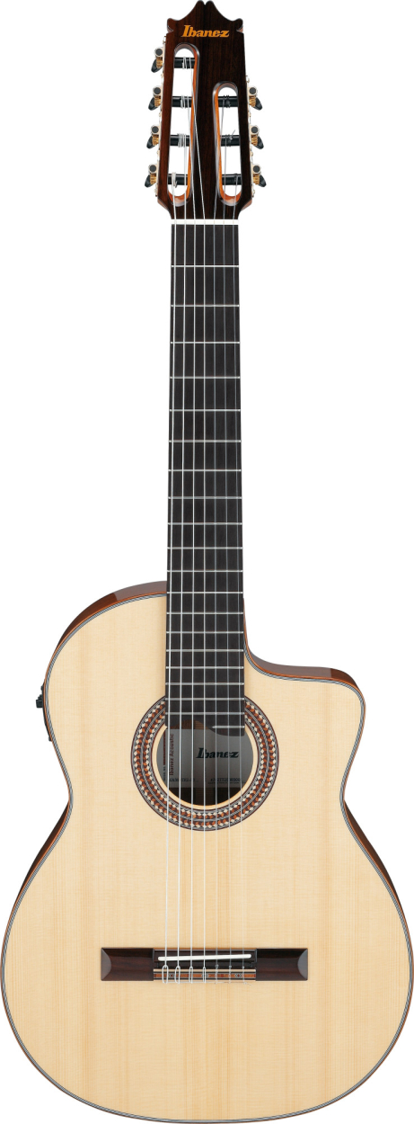 IBANEZ GA Classical Guitar 7-String - Natural High Gloss GA3007CE-NT