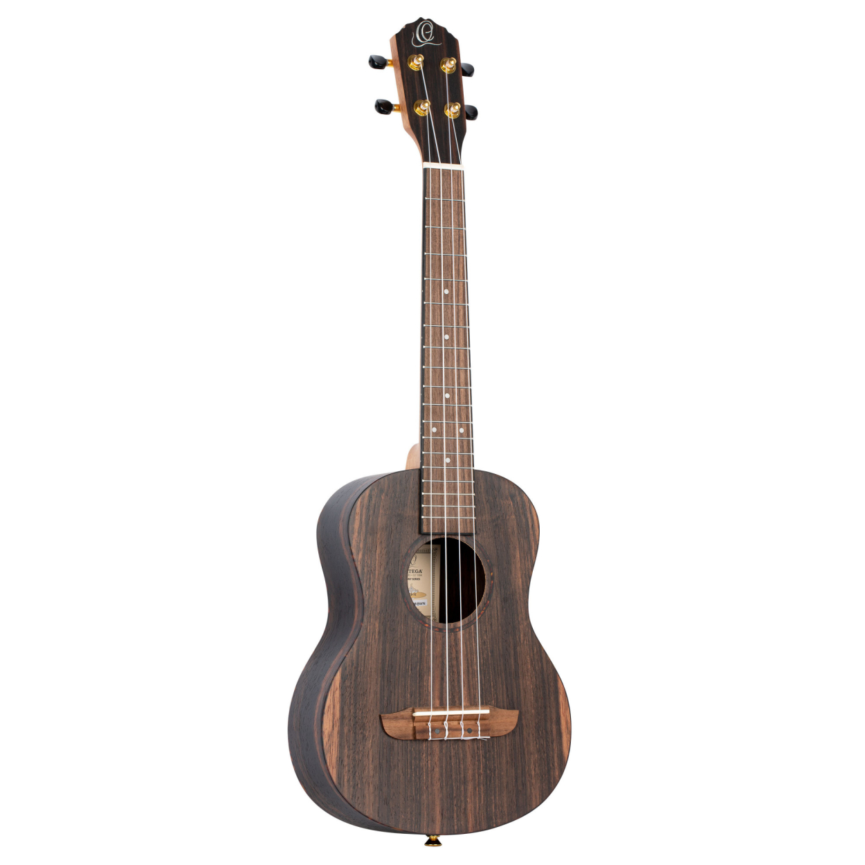 ORTEGA Timber Series Tenor Ukulele 4 String - Ebony Natural + Bag RUEB-TE