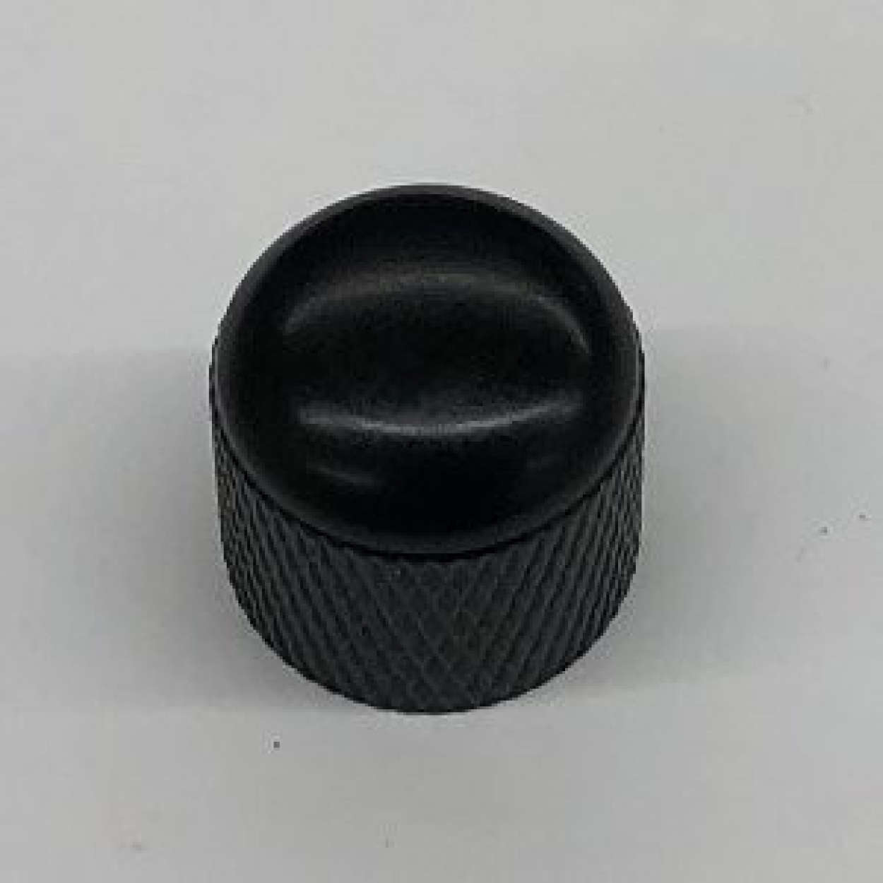 IBANEZ Control Knob Metal Small Round Head, Push On, No Indicator - Black 4KBDSPN-BK