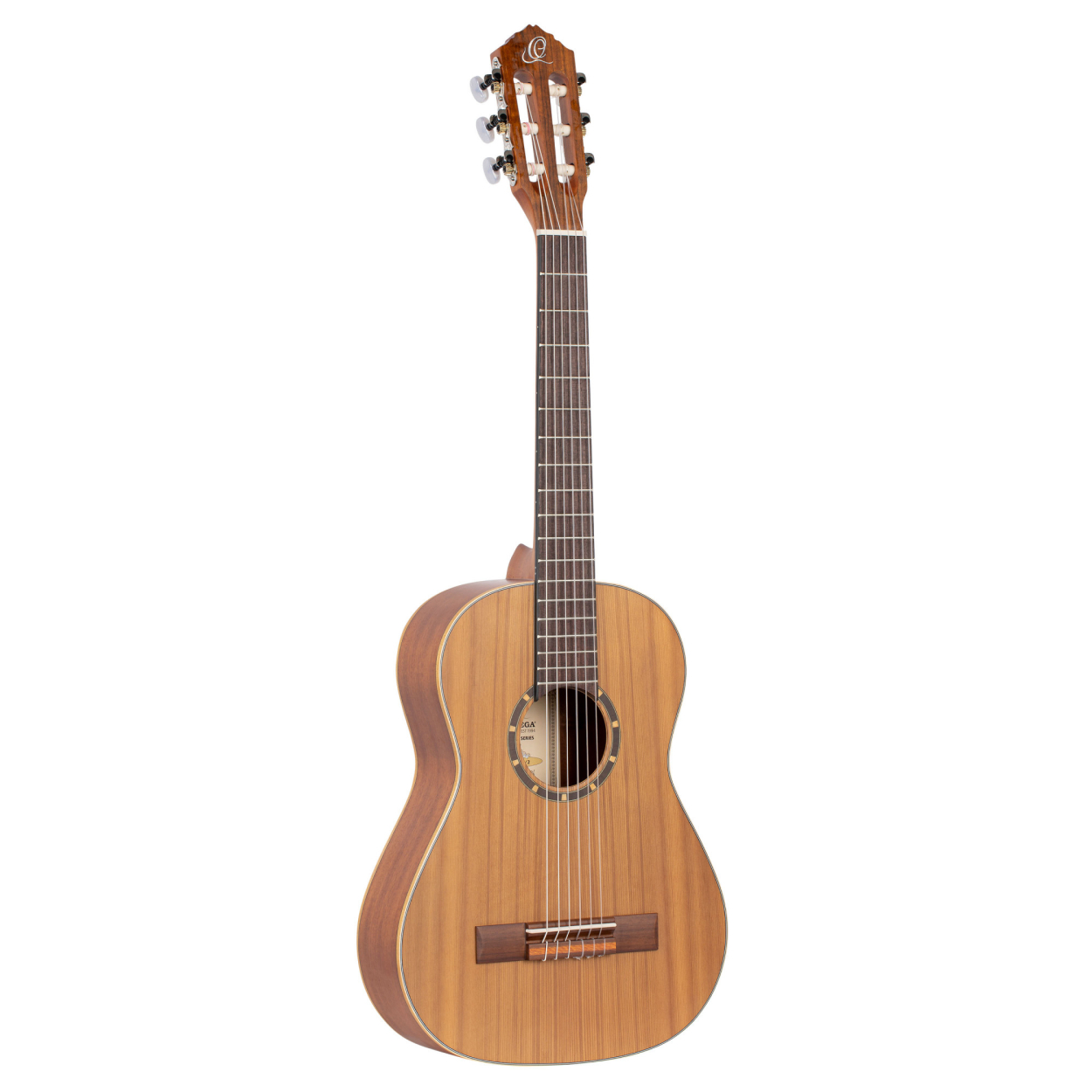 ORTEGA Family Series 1/2 Classical Guitar 6 String - Cedar / Mahogany Natural + Gigbag R122-1/2