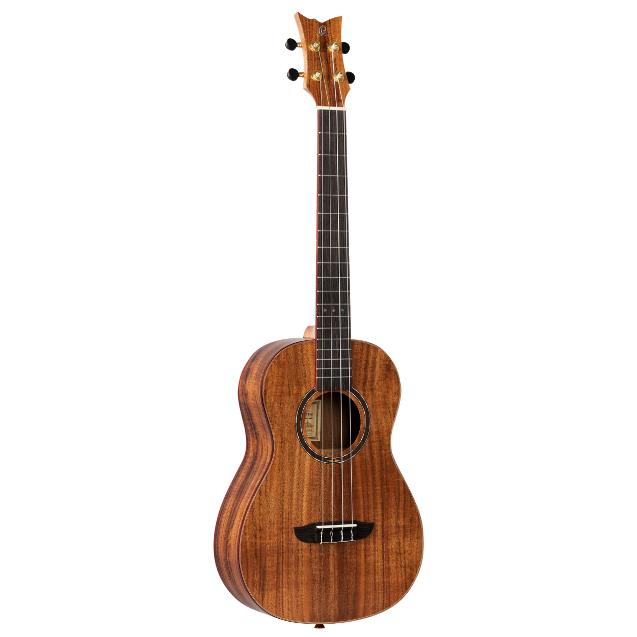 ORTEGA Timber Series Baritone Ukulele 4 String - Acacia Natural + Bag RUACA-BA