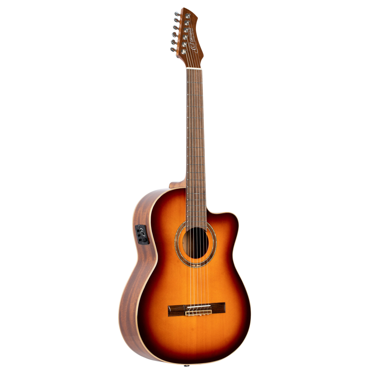 ORTEGA Performer Series 4/4 Classical Guitar 6-String - Sunburst + Gig Bag RCE238SN-FT
