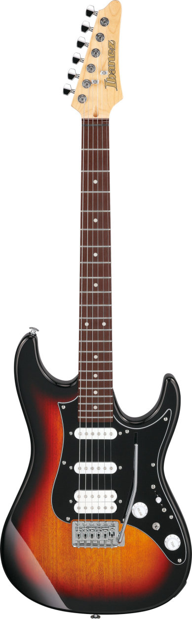 IBANEZ AZES Electric Guitar 6-String - Three Tone Sunburst AZES40B-TSN