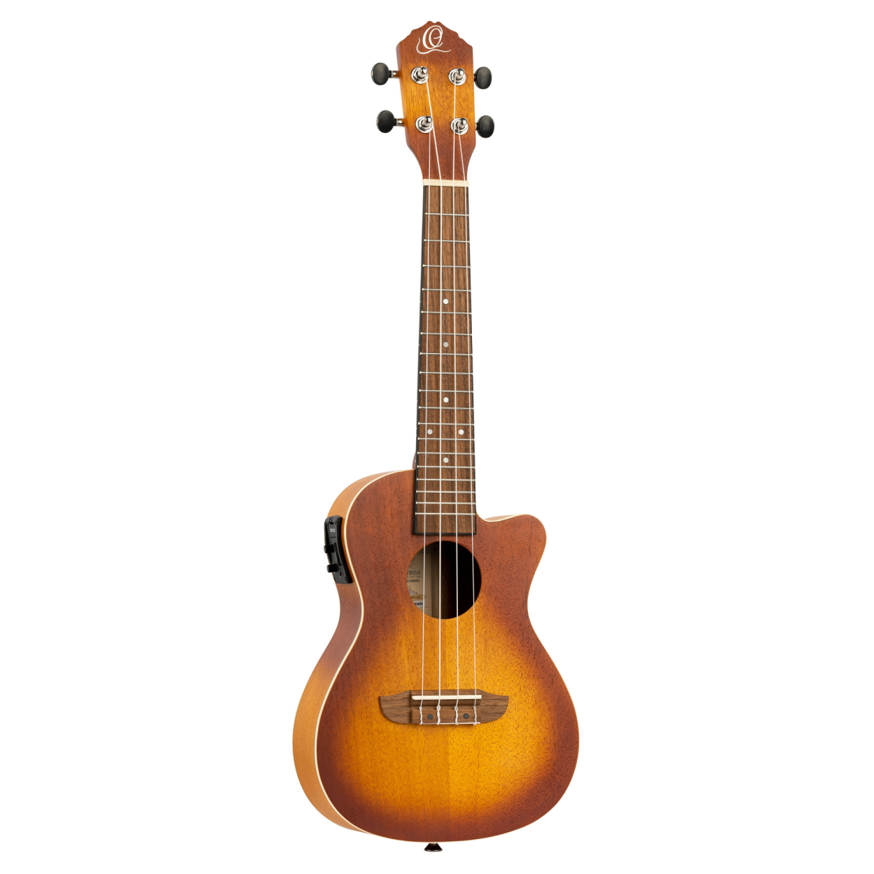 ORTEGA Earth Series Concert Preamp Ukulele 4 String - Sunburst RUDAWN-CE