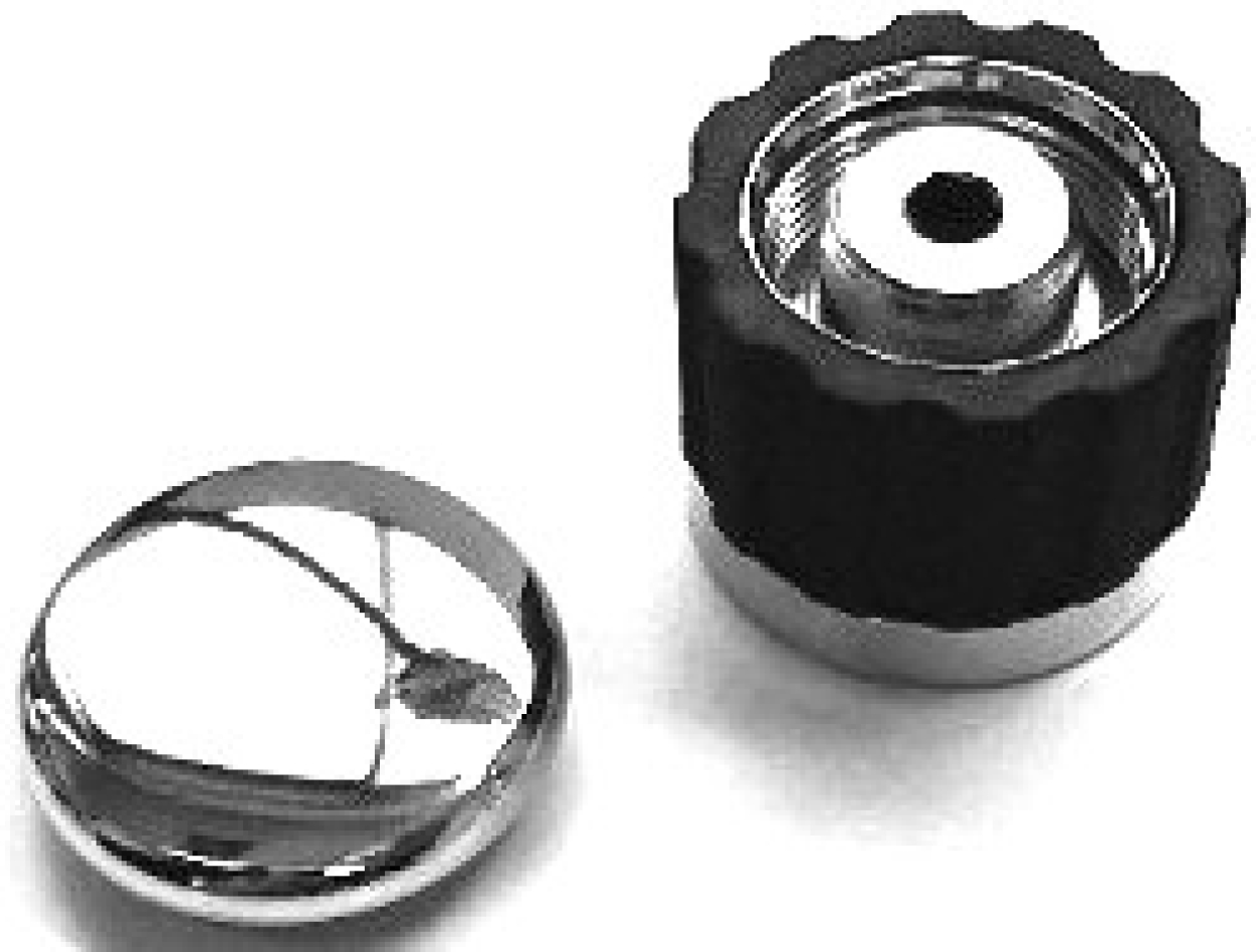 IBANEZ collet control knob - chrome for selected FR/RG models 4KBX5A0003