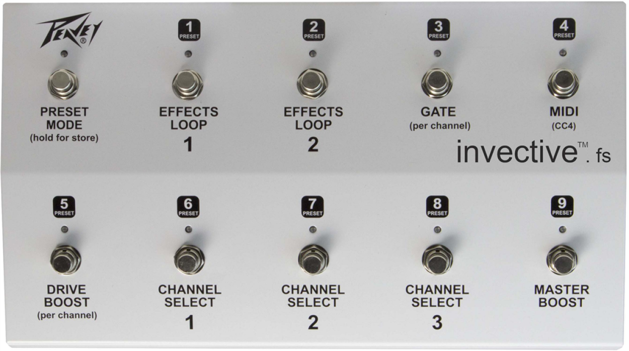 Peavey invective™.120 Head