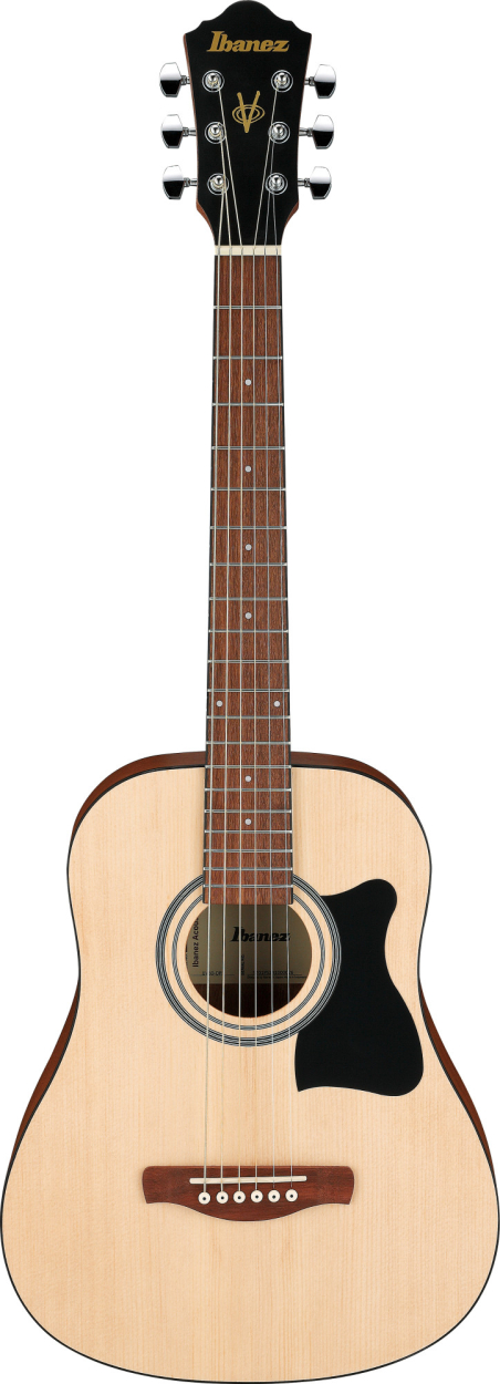 IBANEZ Jam Pack Acoustic Guitar 6-String 3/4 - Open Pore Natural + Gig Bag & Accessories V30NJP-OPN
